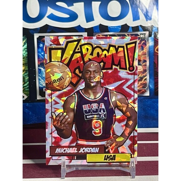 Michael Jordan 16 Card Lot Cracked Ice Holographic Custom Trading Cards Jordan - Picture 14 of 16